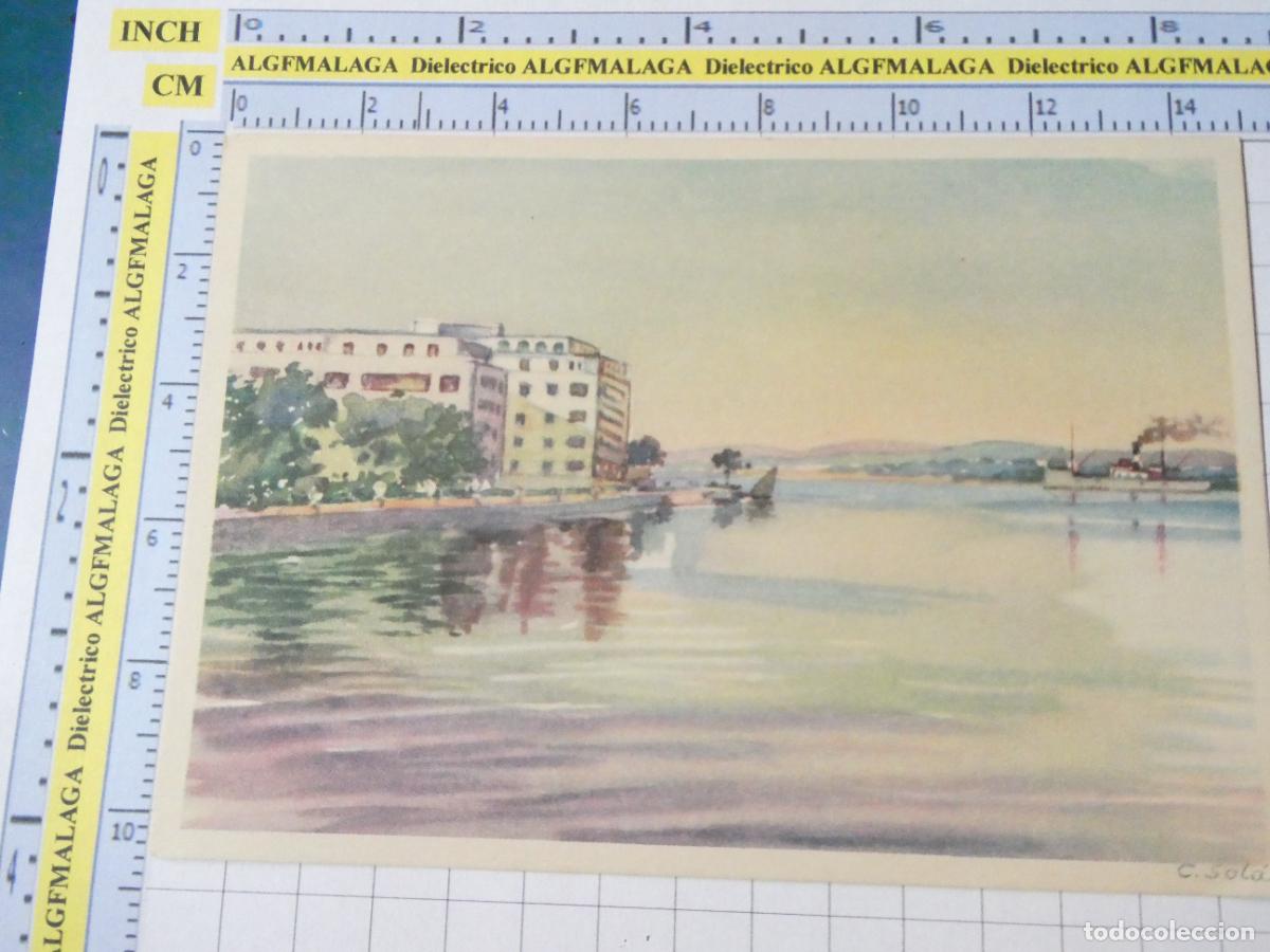 Postales: POSTAL DE PONTEVEDRA. DIBUJO ISLA DE LA TOJA GRAN HOTEL. SEIX BARRAL. 2507