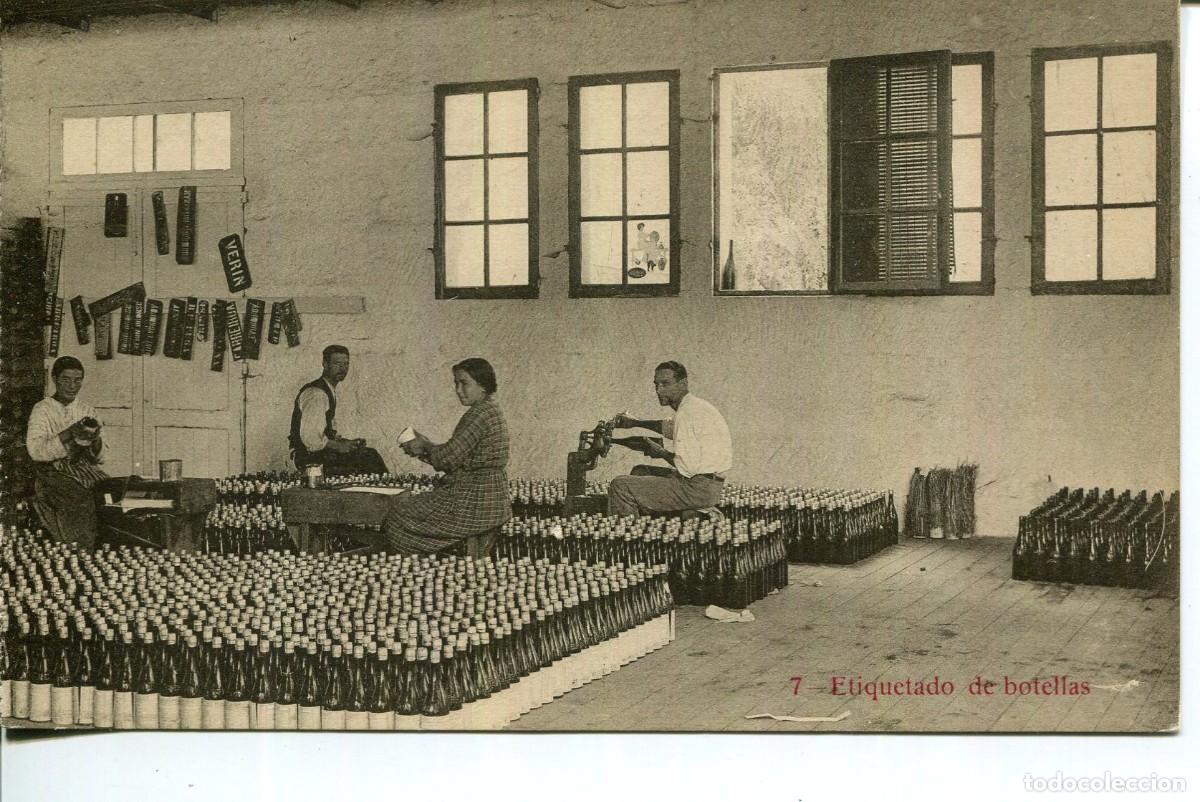 Postales: VERIN-AGUAS DE CABREIRO&Aacute;-SALA ETIQUETADO DE BOTELLAS