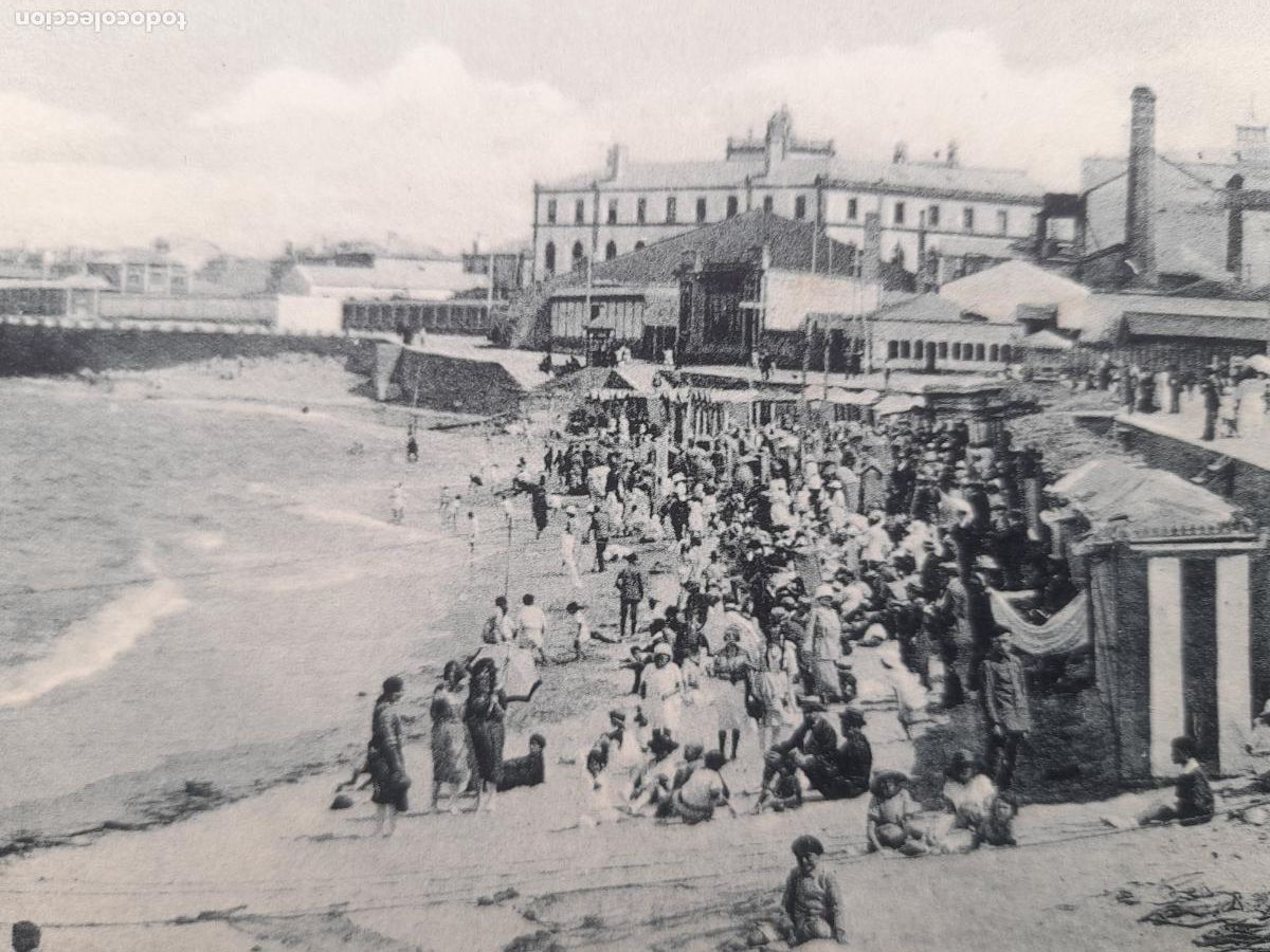 Postales: La Coru&ntilde;a. Playa de Riazor. - Foto 3