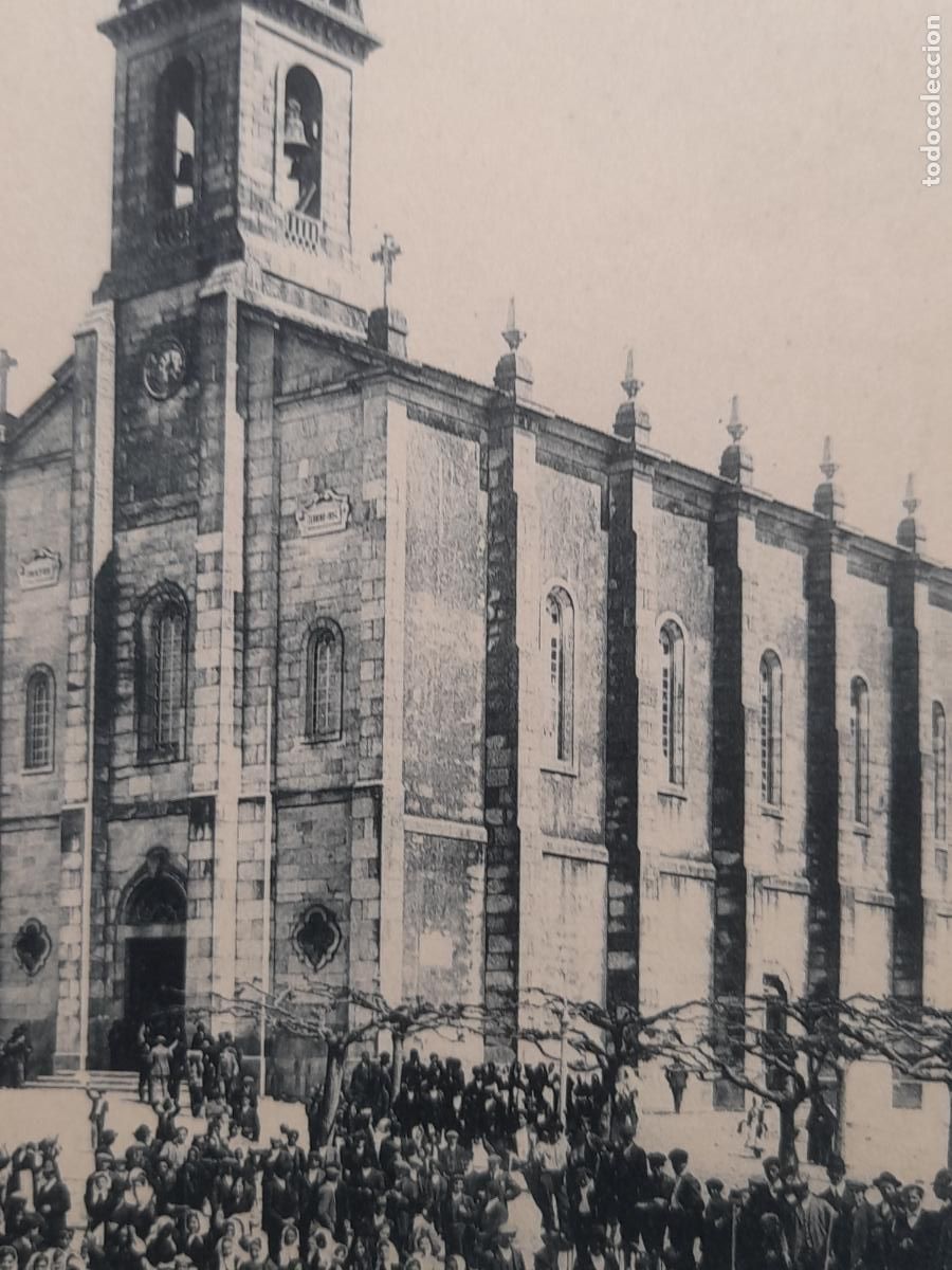 Postales: Caldas de Reyes. Salida de misa. - Foto 3