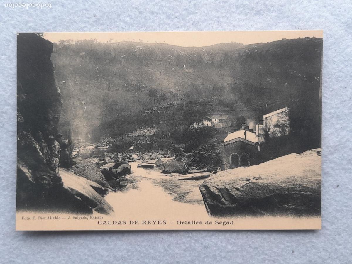 Postales: Caldas de Reyes. Detalles de Segad