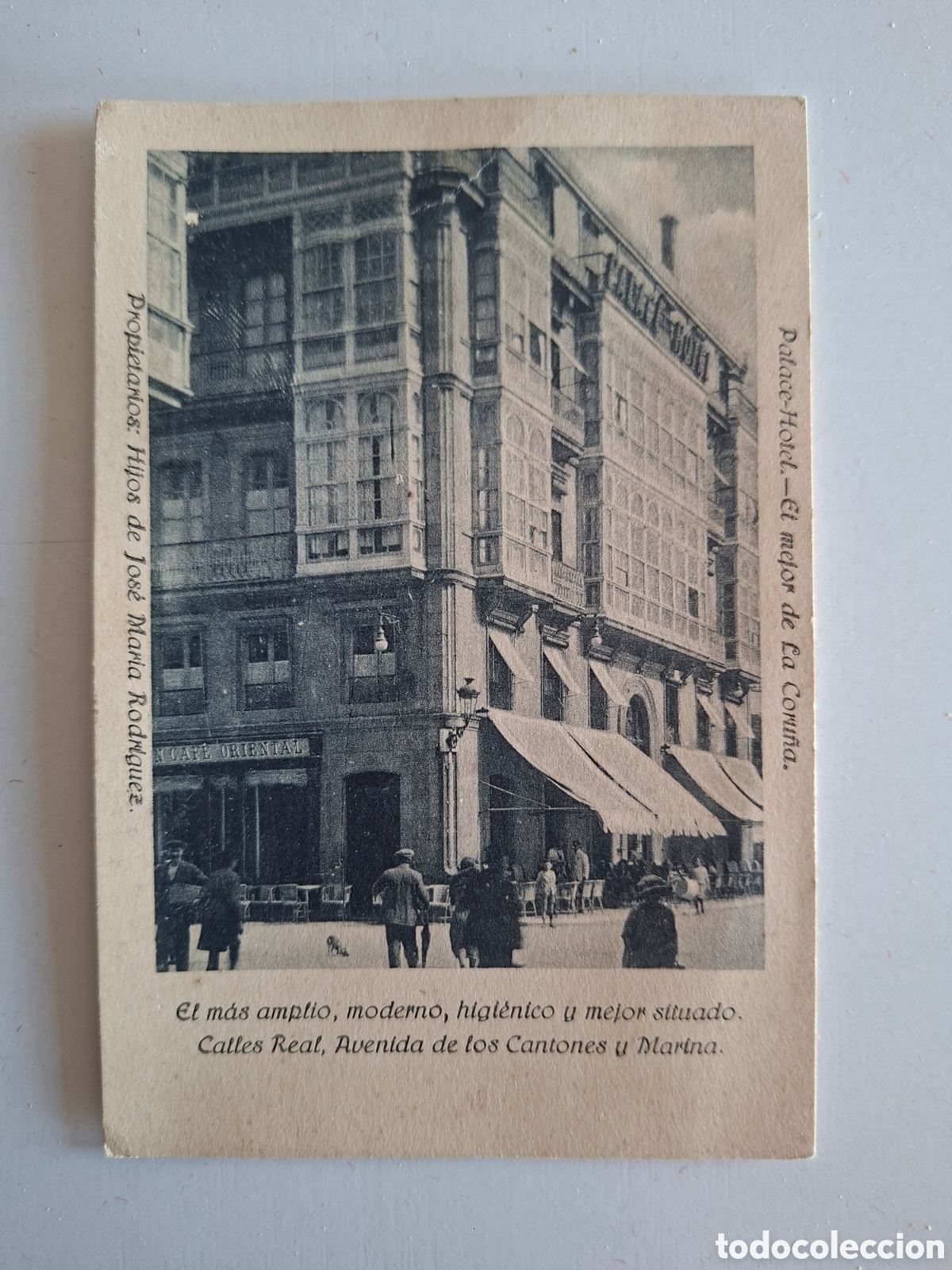 Postales: PALACE HOTEL LA CORU&Ntilde;A - POSTAL A&Ntilde;OS 40