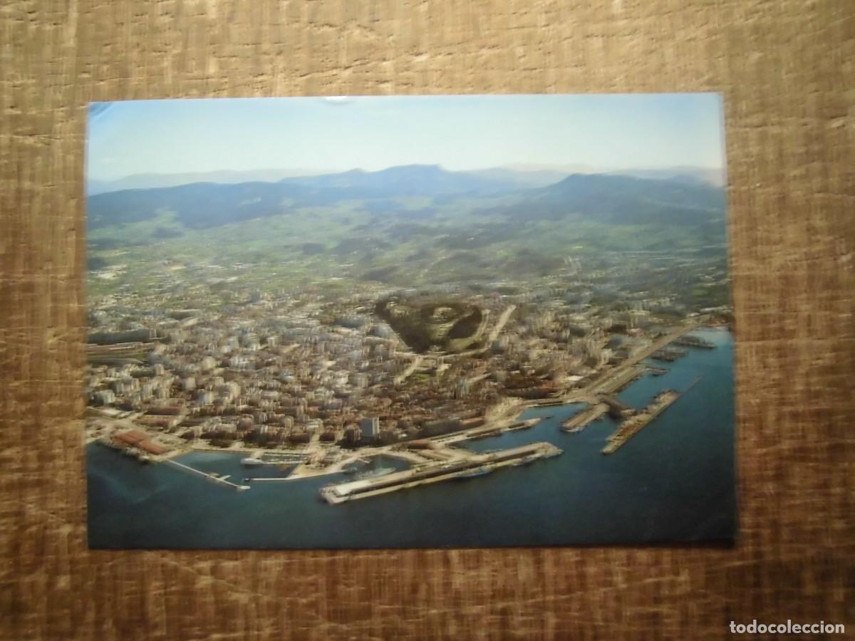Postales: POSTAL VIGO PONTEVEDRA VISTA A&Eacute;REA POSTALES FAMA