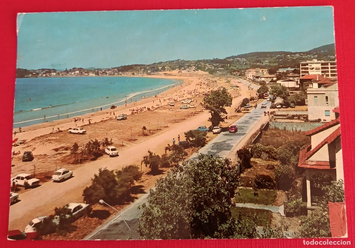 Postales: POSTAL PLAYA AMERICA - NIGRAN - VIGO 1977 - POSTALES FAMA