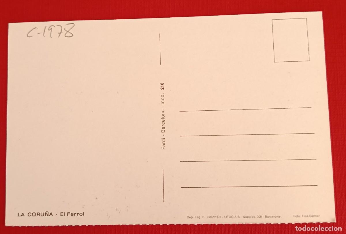 Postales: POSTAL EL FERROL - LA CORU&Ntilde;A 1978 - FARDI - Foto 2