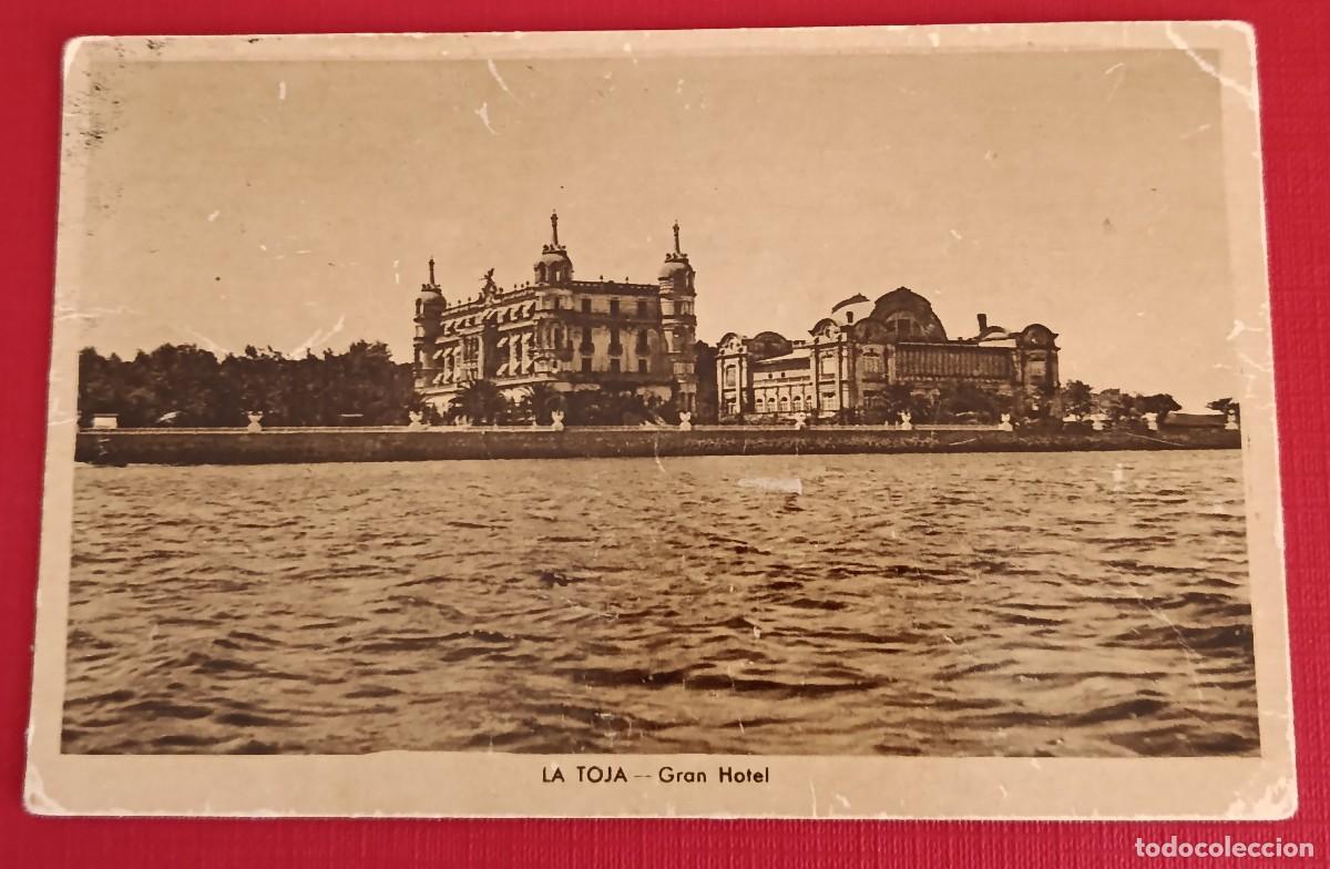 Postales: TARJETA POSTAL GRAN HOTEL - LA TOJA 1940 - ARRIBAS