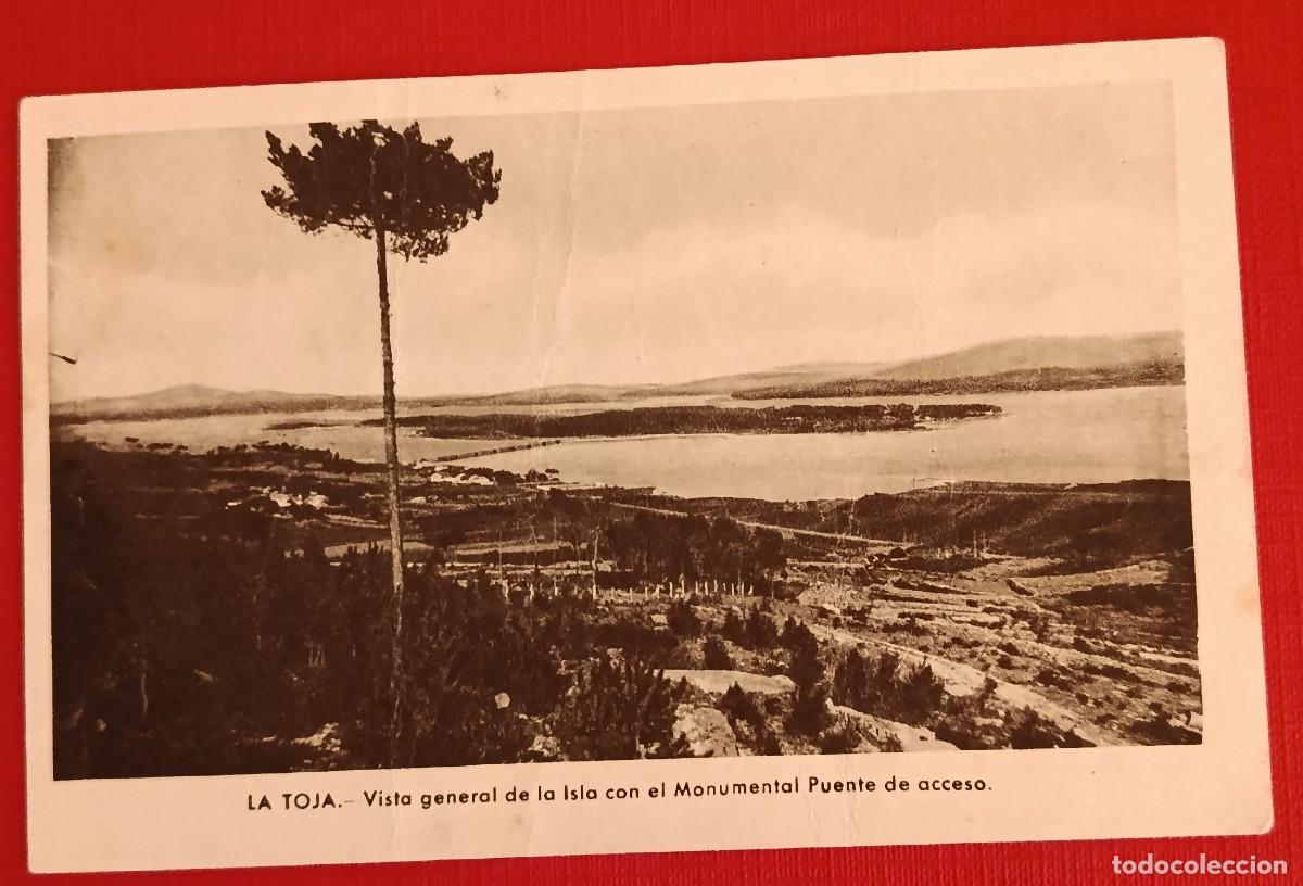 Postales: TARJETA POSTAL VISTA GENERAL DE LA ISLA - LA TOJA - ARRIBAS