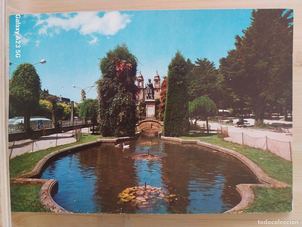 Postales: SANTIAGO COMPOSTELA POSTAL ERROR DORSO BLANCO --