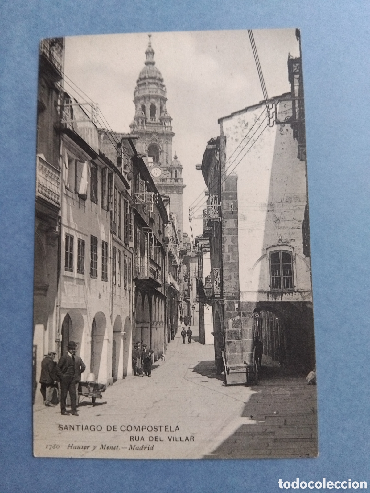 Postales: Postal Santiago de Compostela. Rua del Villar
