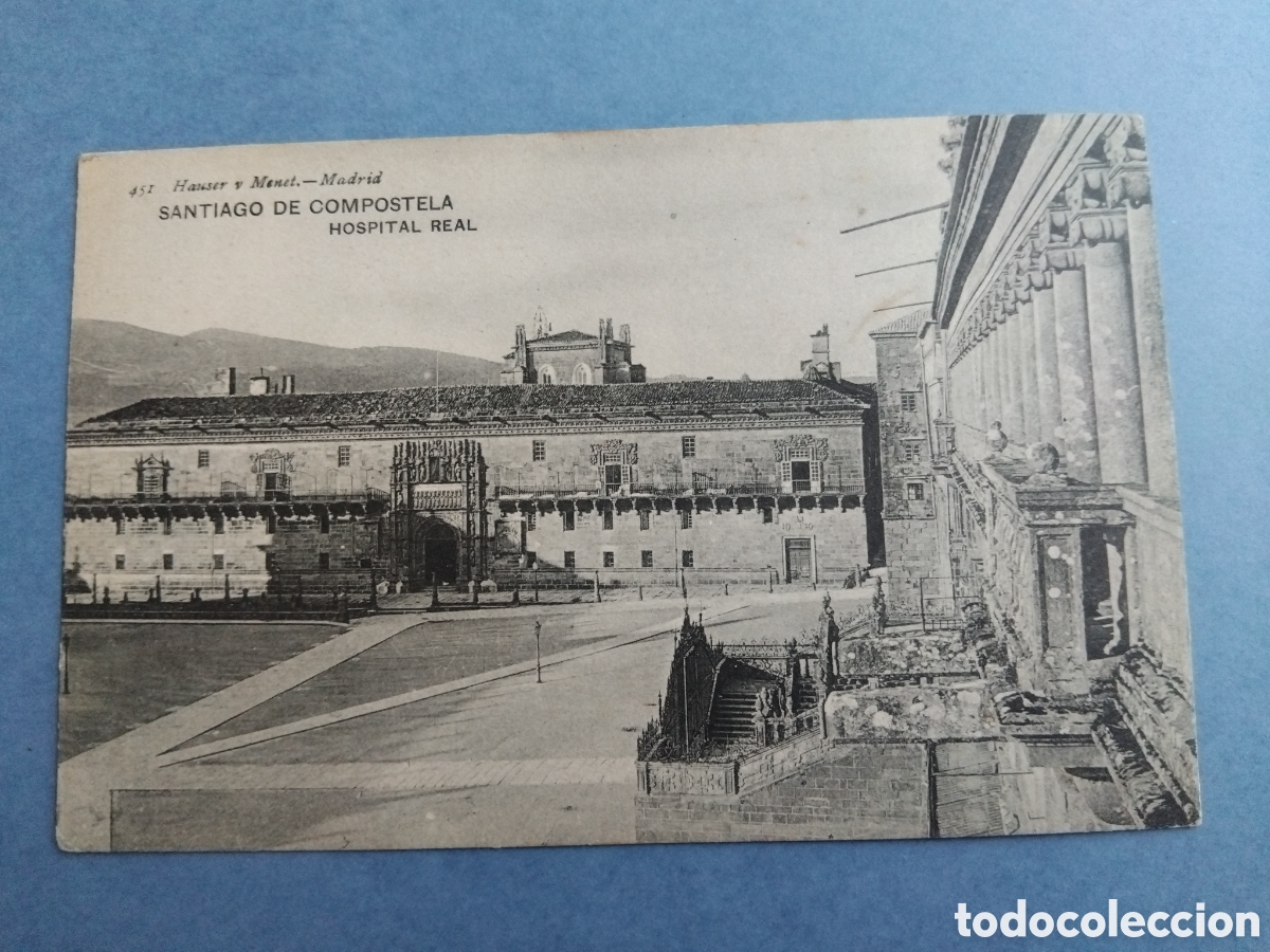 Postales: Postal Santiago de Compostela. Hospital Real