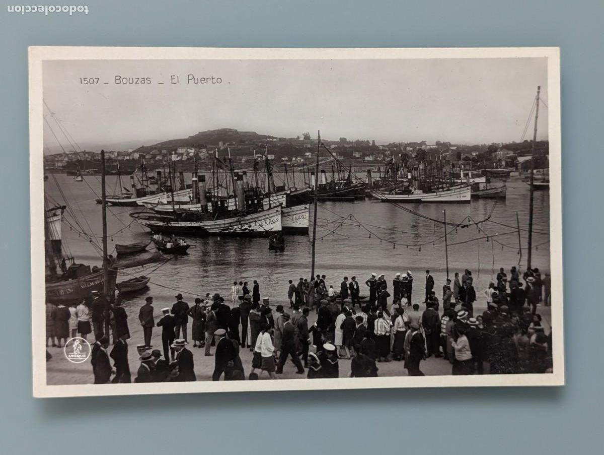 Postales: RARA POSTAL BOUZAS EL PUERTO ED HAUSER Y MENET PONTEVEDRA VIGO GALICIA