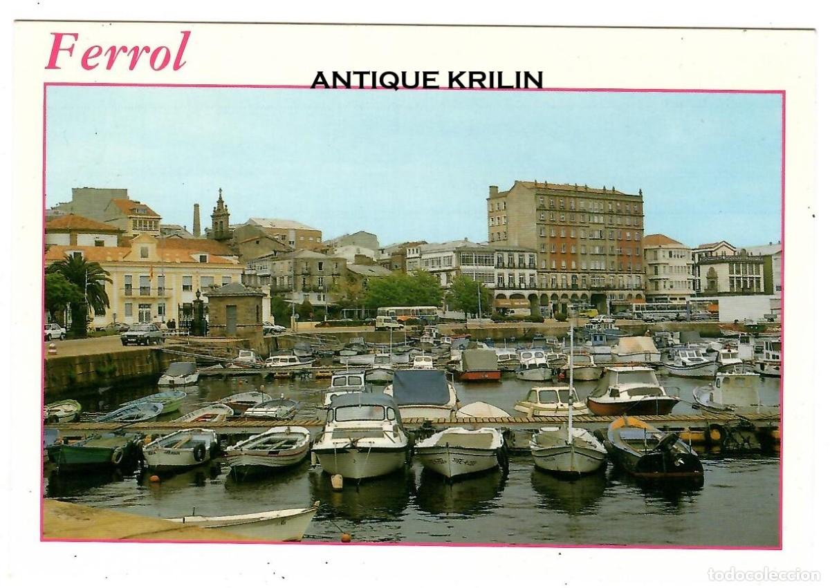 Postales: A CORU&Ntilde;A / FERROL N&ordm; 1108 MUELLE / EDICIONES PARIS 2 / SIN FRANQUEAR