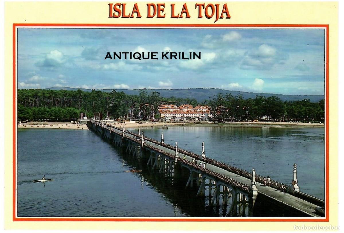 Postales: PONTEVEDRA / ISLA DE LA TOJA N&ordm; 61 PUENTE / EDICIONES ARRIBAS / SIN FRANQUEAR