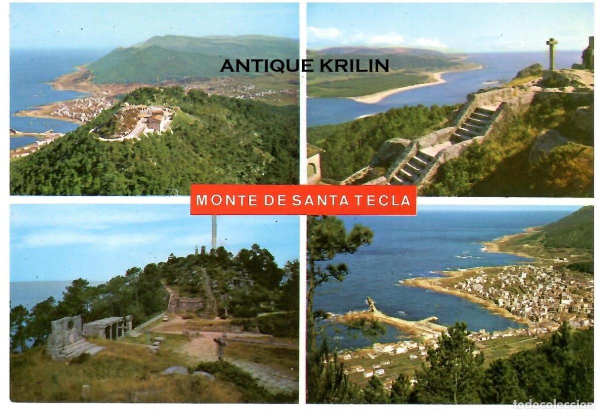 Postales: LA GUARDIA / MONTE SANTA TECLA N&ordm; 203 VISTAS / EDICIONES ARRIBAS / SIN FRANQUEAR