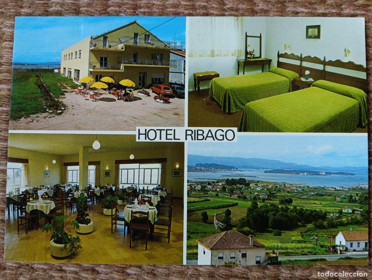 Postales: HOTEL RESTAURANTE RIBAGO - VILLALONGA - SANGENJO - PONTEVEDRA - POSTALES FAMA