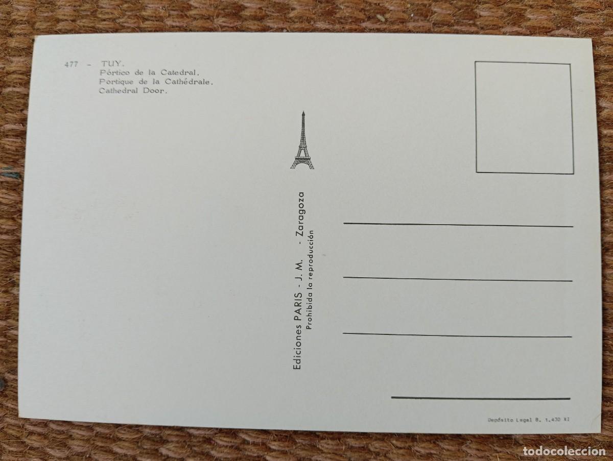Postales: TUY - PONTEVEDRA - ED. PARIS - Foto 2