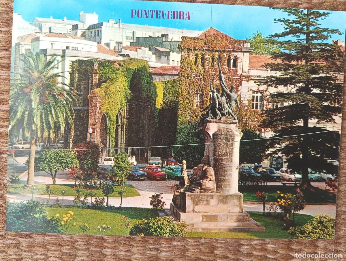 Postales: PONTEVEDRA - MONUMENTO A SAMPAYO - ED. PARIS