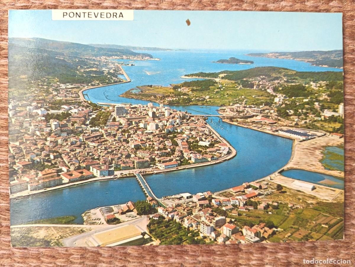 Postales: PONTEVEDRA - VISTA AEREA - POSTALES FAMA