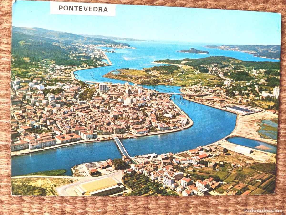 Postales: PONTEVEDRA - VISTA AEREA - POSTALES FAMA