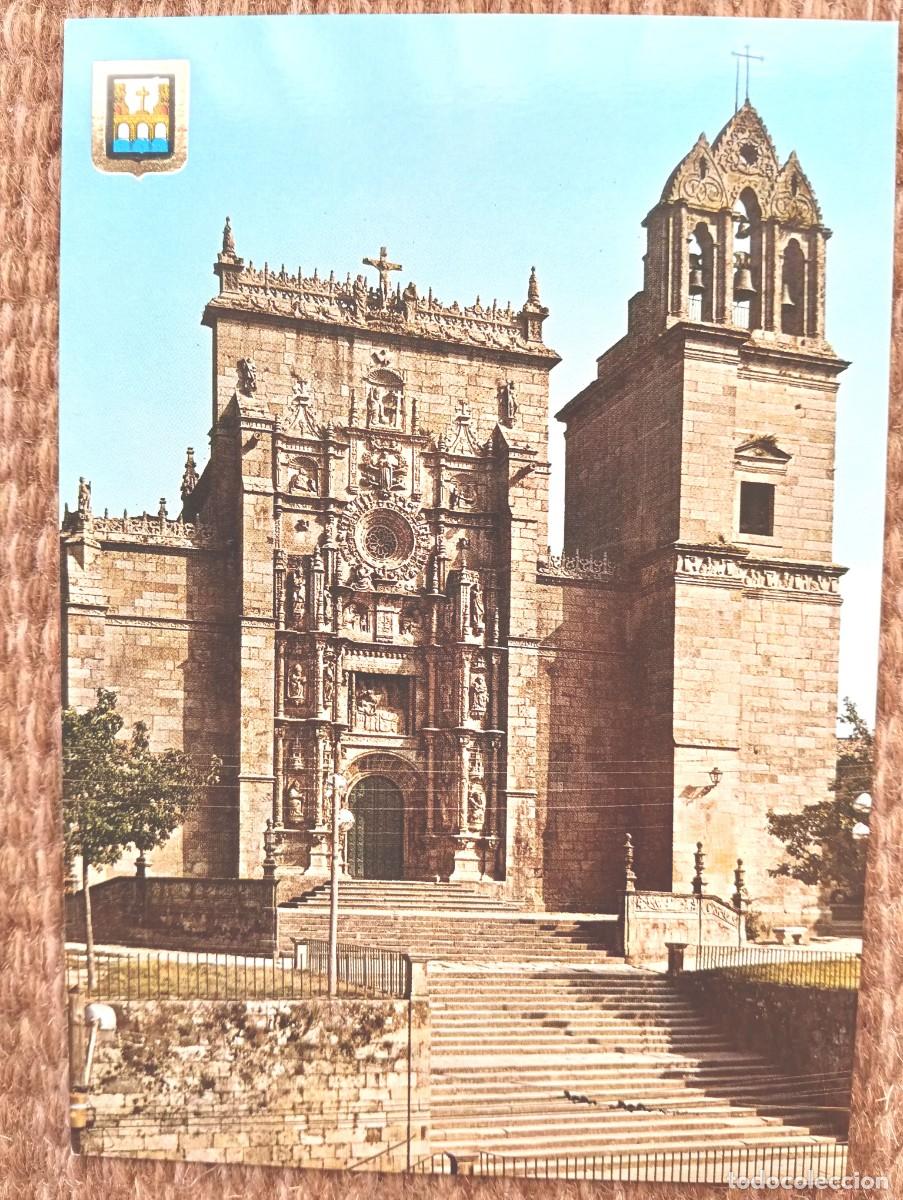 Postales: PONTEVEDRA - BASILICA DE SANTA MARIA - COMERCIAL ESCUDO DE ORO