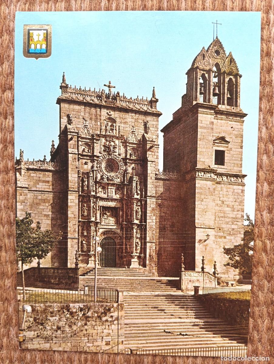 Postales: PONTEVEDRA - BASILICA DE SANTA MARIA - COMERCIAL ESCUDO DE ORO
