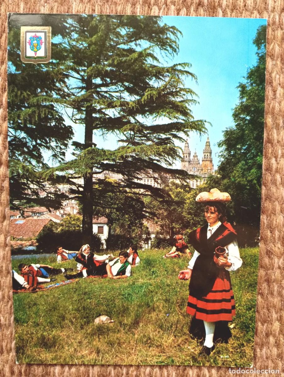 Postales: GALICIA - A MOCI&Ntilde;A DO MOLETE - ED. DOMINGUEZ