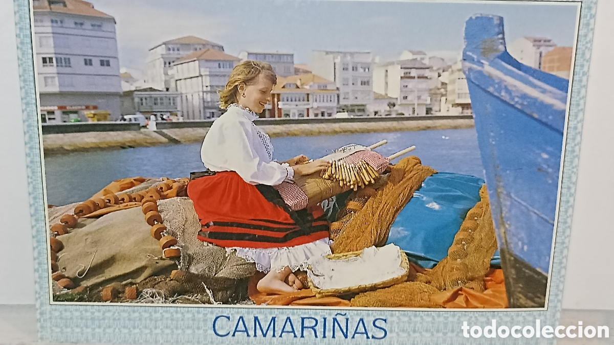 Postales: Mint camari&ntilde;as La Coru&ntilde;a tierra de palilleras