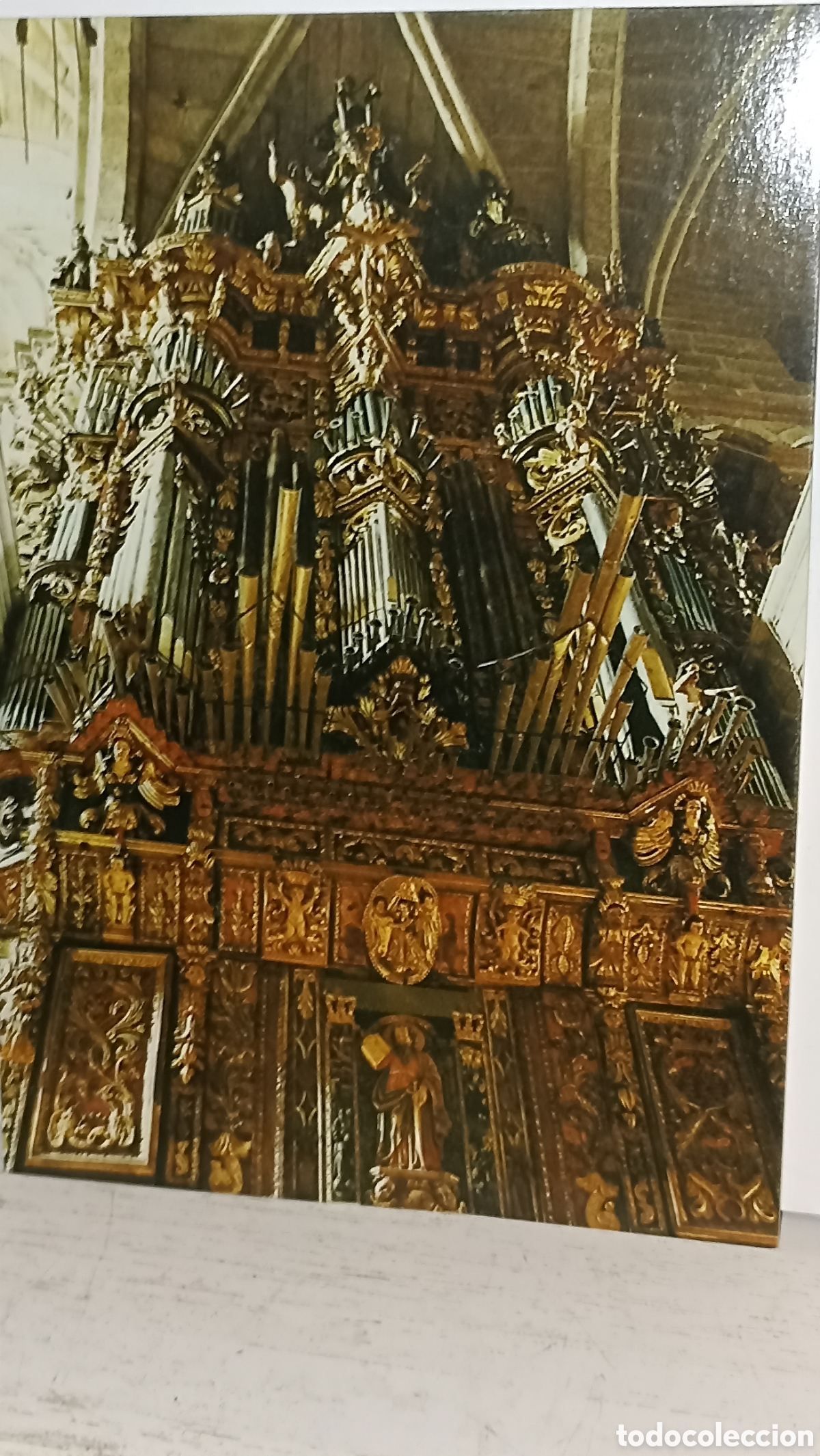 Postales: Mint-dui Pontevedra catedral de Tui &oacute;rgano barroco siglo dieciocho