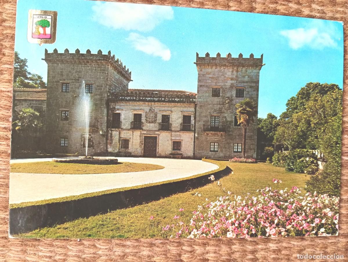 Postales: VIGO - PONTEVEDRA - PALACIO DE CASTRELOS - ED. DOMINGUEZ
