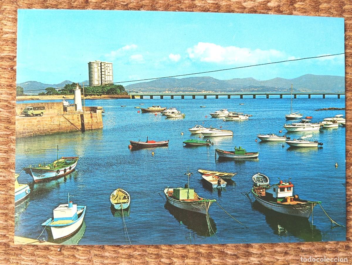 Postales: VIGO - PONTEVEDRA - CANIDO E ISLA TORALLA - ED. ARRIBAS
