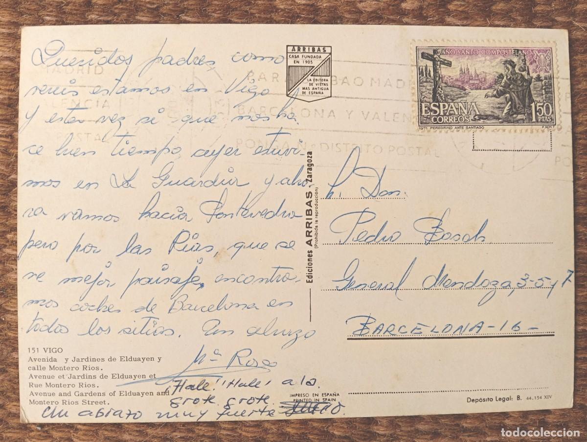 Postales: VIGO - PONTEVEDRA - ED. ARRIBAS - Foto 2