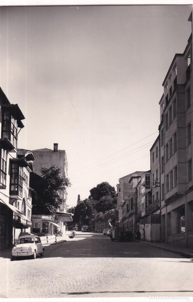 Postales: Ribadavia. Orense. N&ordf; 1007. Calle de Jos&eacute; Antonio. ED La Region. Sin circular Formato grande