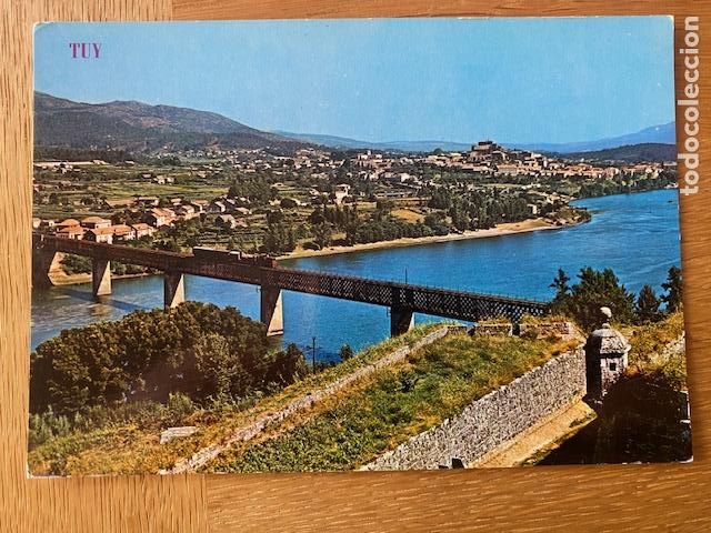 Postales: Tuy. N&ordm; 415,. Puente internacional. Al fondo Tuy. Ed, Paris. Sin circular