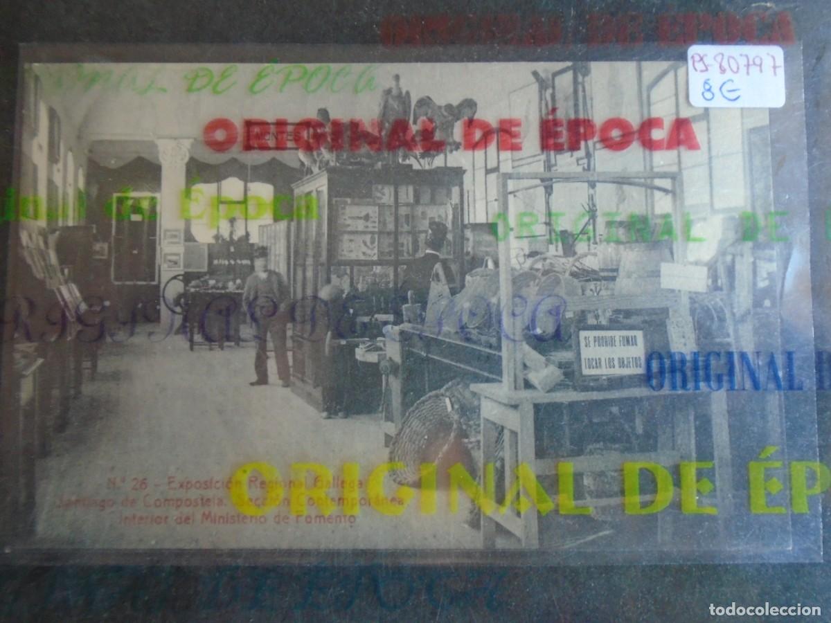 Postales: (PS-80797)POSTAL DE SANTIAGO DE COMPOSTELA-EXPOSICION REGIONAL GALLEGA.SECCION CONTEMPORANEA