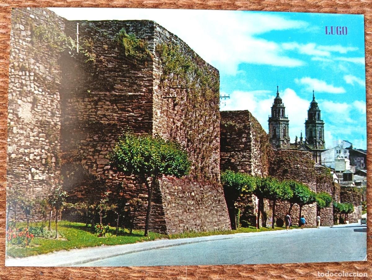 Postales: LUGO - MURALLA ROMANA - ED. PARIS - Foto 1