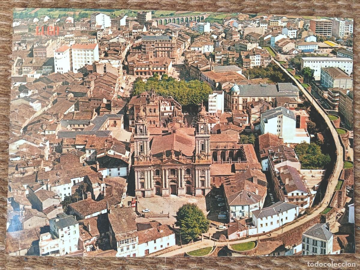 Postales: LUGO - VISTA AEREA - ED. PARIS