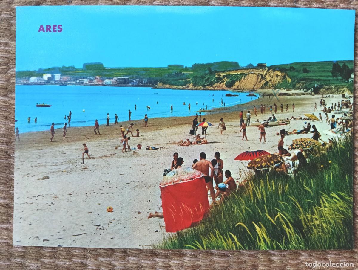 Postales: ARES - EL FERROL - CORU&Ntilde;A - PLAYA DE SESELLE - ED. PARIS
