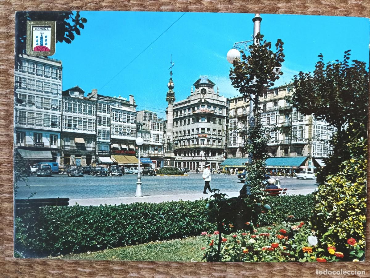 Postales: LA CORU&Ntilde;A - PASEO DE LOS CANTONES - ED. DOMINGUEZ
