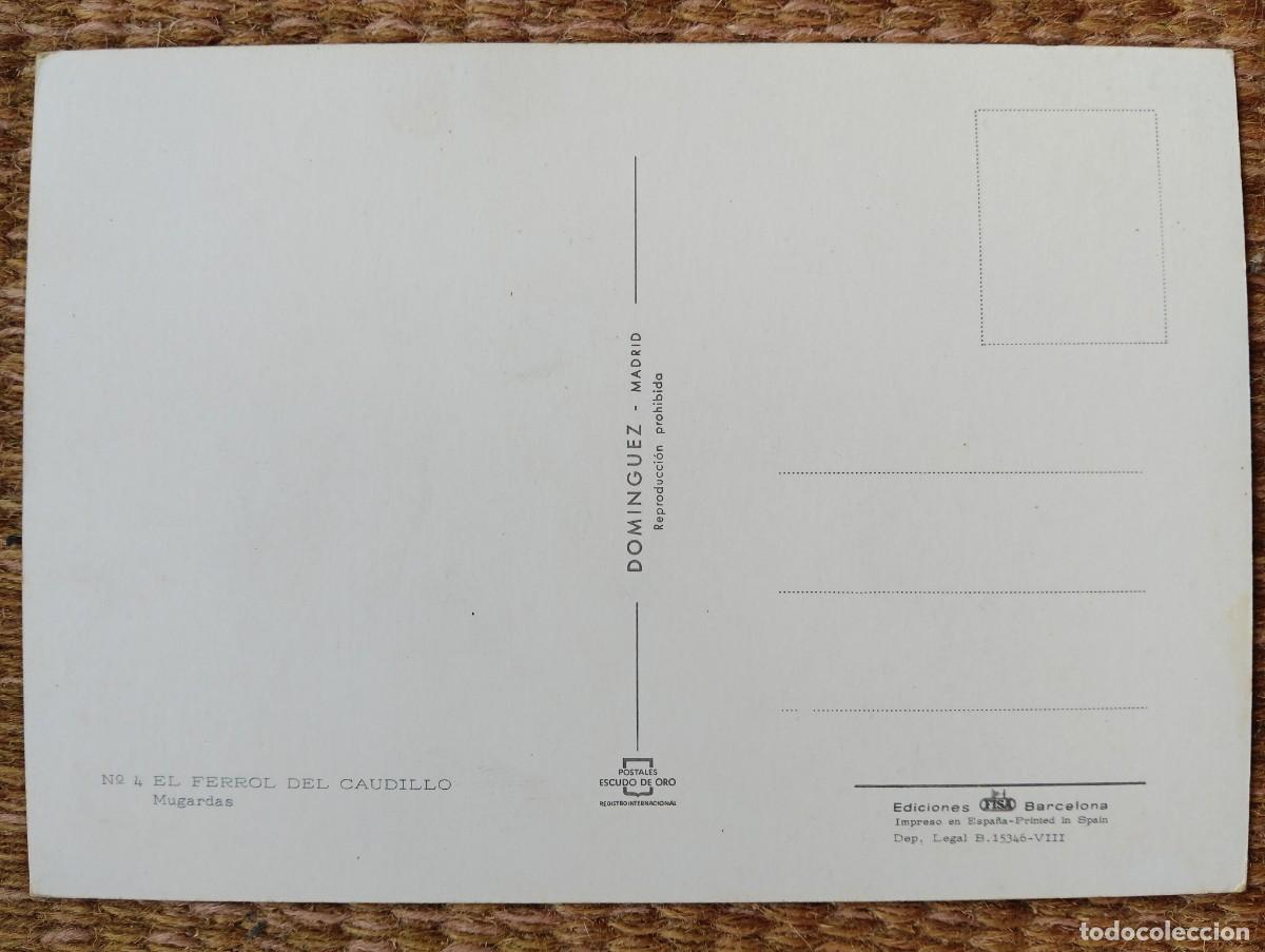 Postales: EL FERROL DEL CAUDILLO - LA CORU&Ntilde;A - EDICIONES DOMINGUEZ - Foto 2
