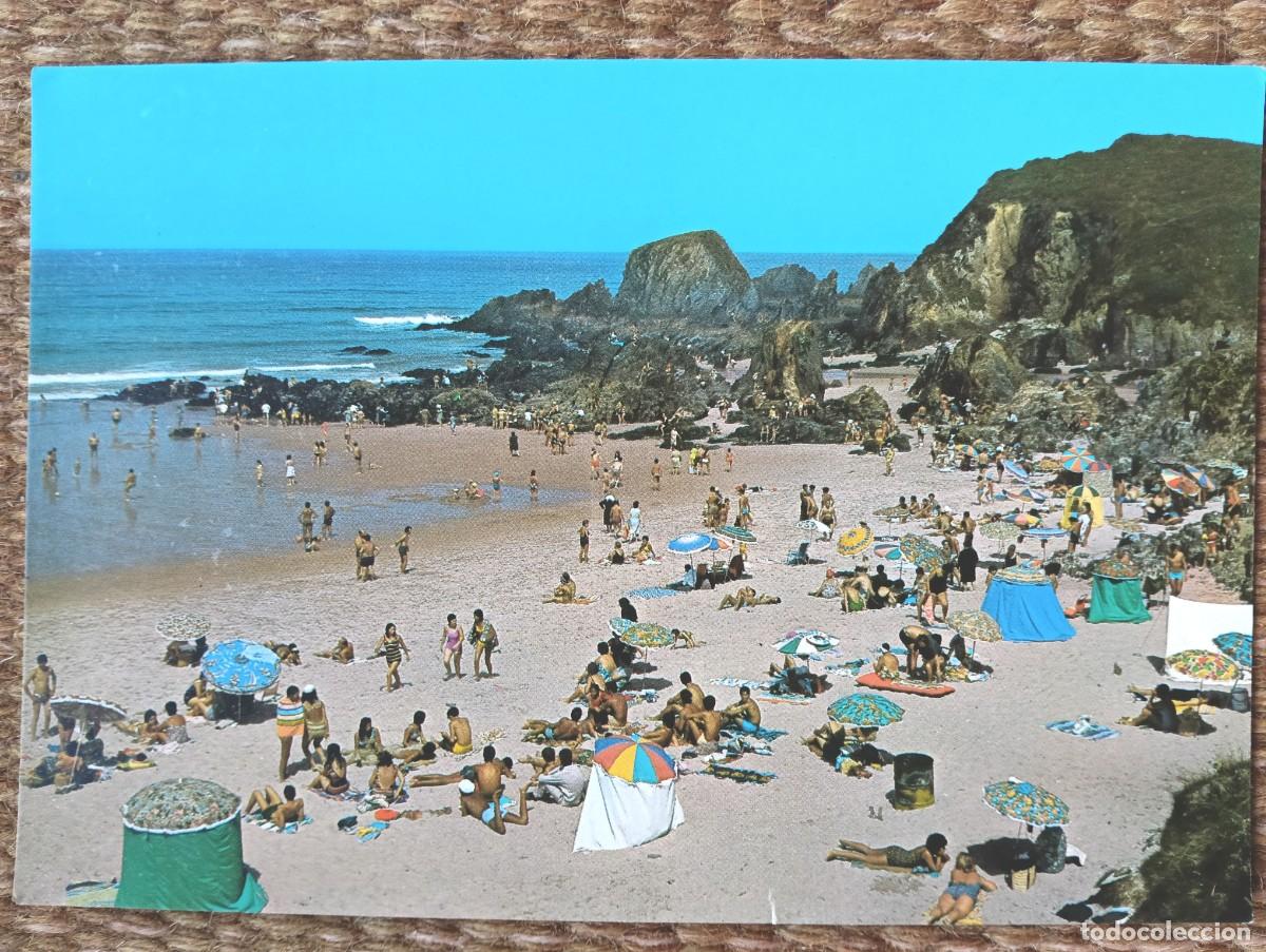 Cartes Postales: EL FERROL DEL CAUDILLO - CORU&Ntilde;A - PLAYA FROUXEIRA - ED. ARRIBAS