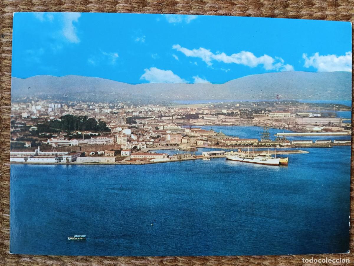 Postcards: EL FERROL DEL CAUDILLO - CORU&Ntilde;A - MUELLE CONCEPCION ARENAL - ED. ARRIBAS
