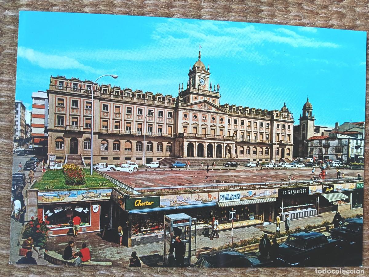 Postales: EL FERROL DEL CAUDILLO - CORU&Ntilde;A - GARCIA GARRABELLA - CABINA DE TELEFONO - FERIA ATRACCIONES