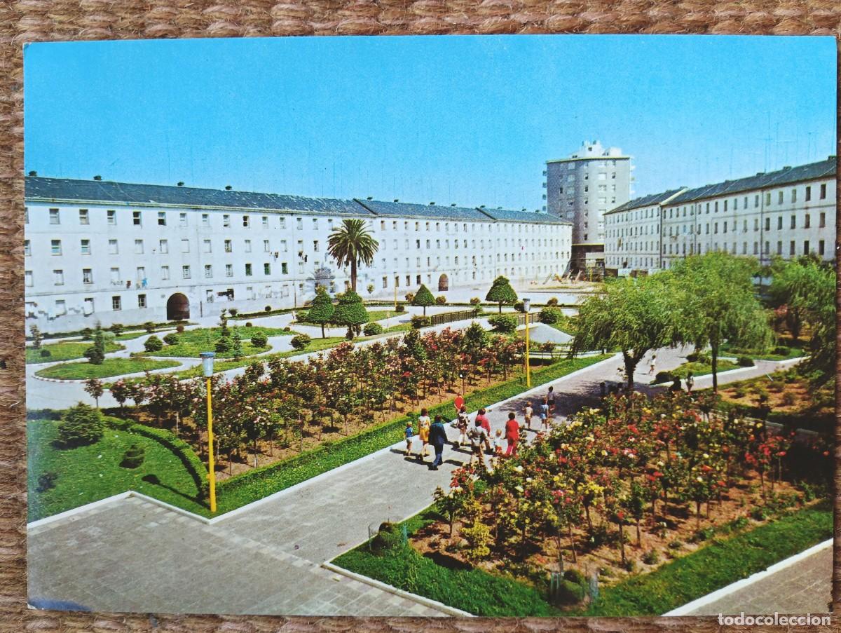 Postales: EL FERROL DEL CAUDILLO - CORU&Ntilde;A - PLAZA DE SEVILLA - POSTALES FAMA