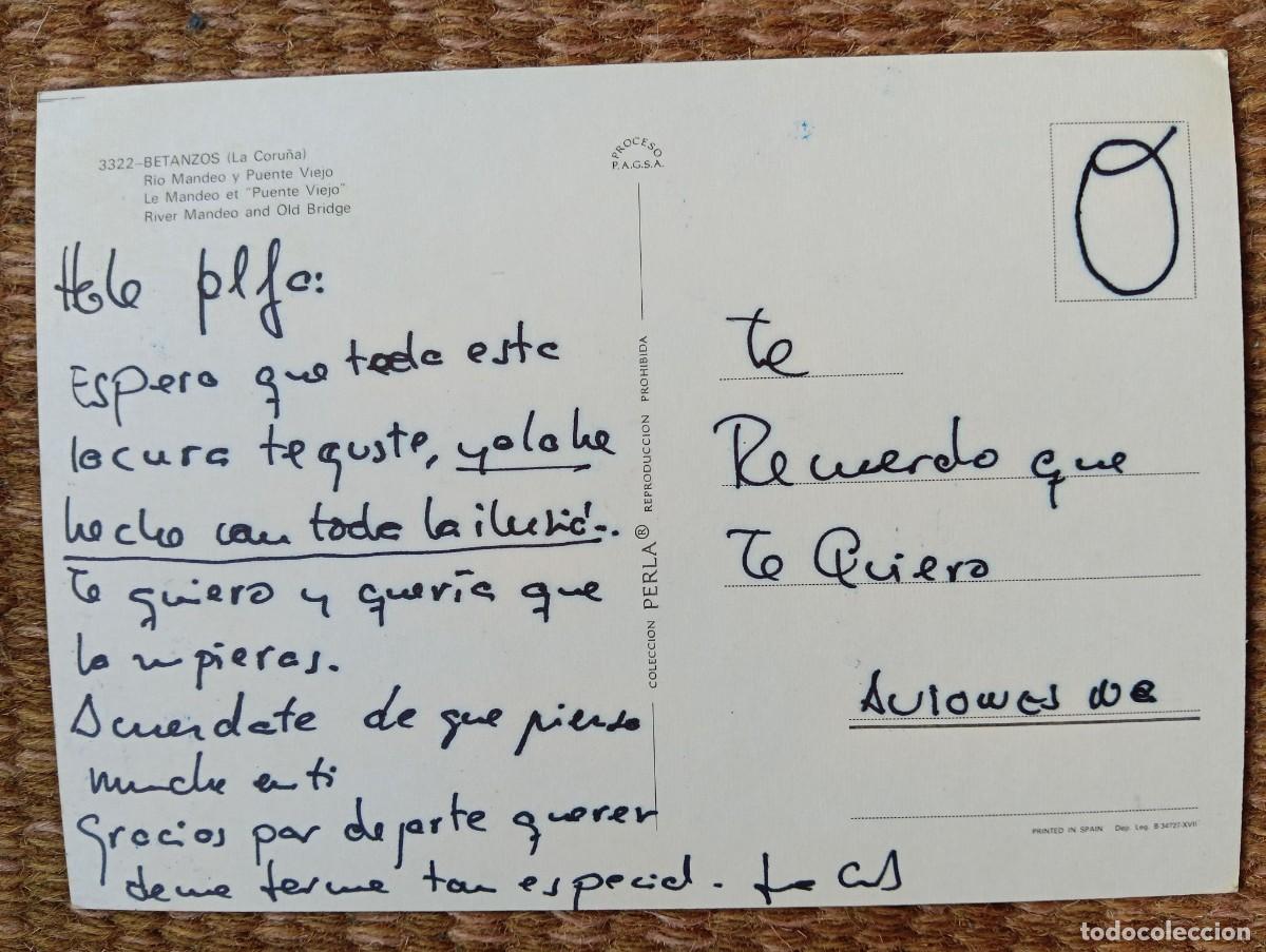 Postales: BETANZOS - LA CORU&Ntilde;A - ED. PERLA - Foto 2