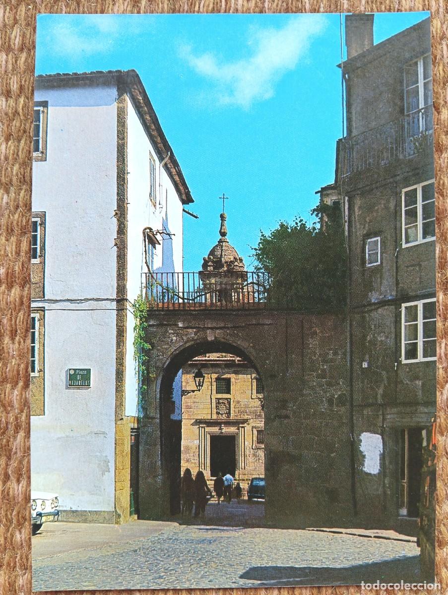 Postales: SANTIAGO DE COMPOSTELA - PLAZA DE MAZARELOS - ED. ARRIBAS