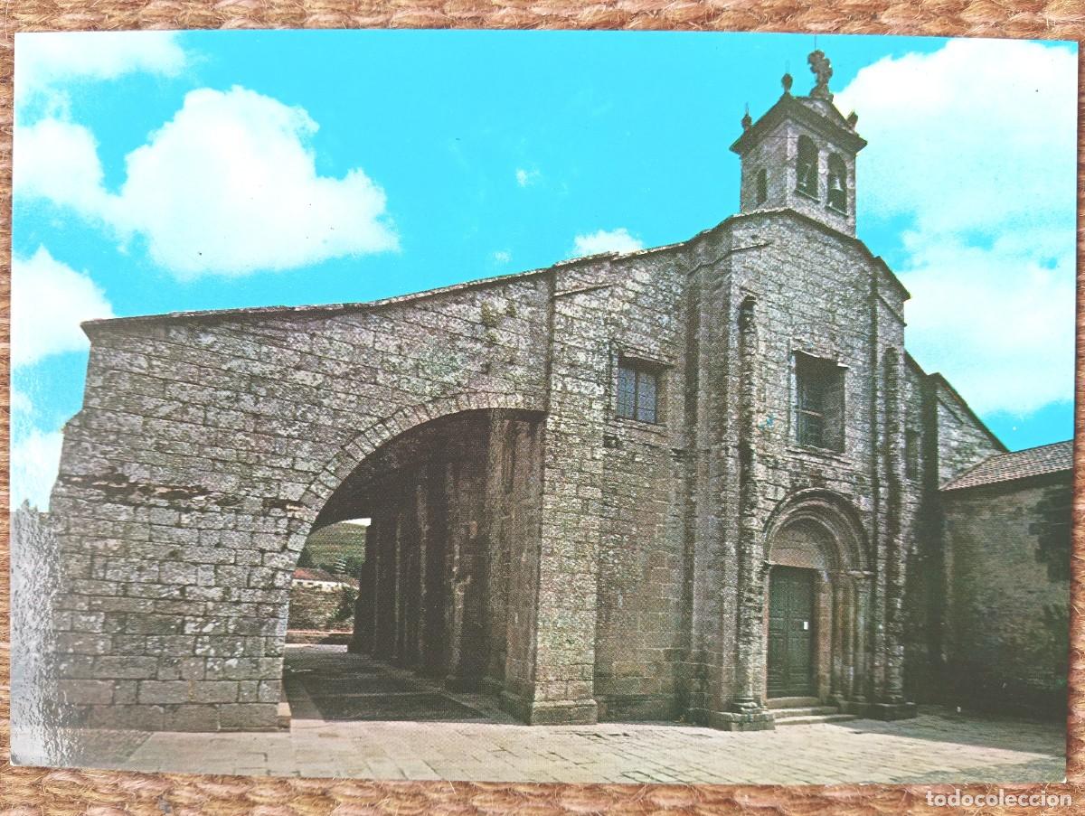 Postales: SANTIAGO DE COMPOSTELA - COLEGIATA DE SAR - ED. ARRIBAS