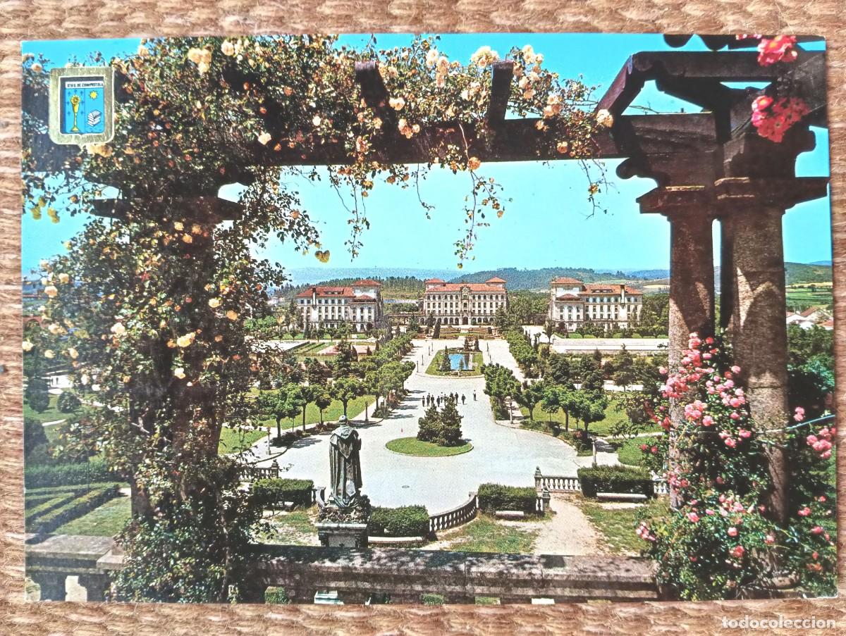 Postales: SANTIAGO DE COMPOSTELA - RESIDENCIA DE ESTUDIANTES - ED. DOMINGUEZ