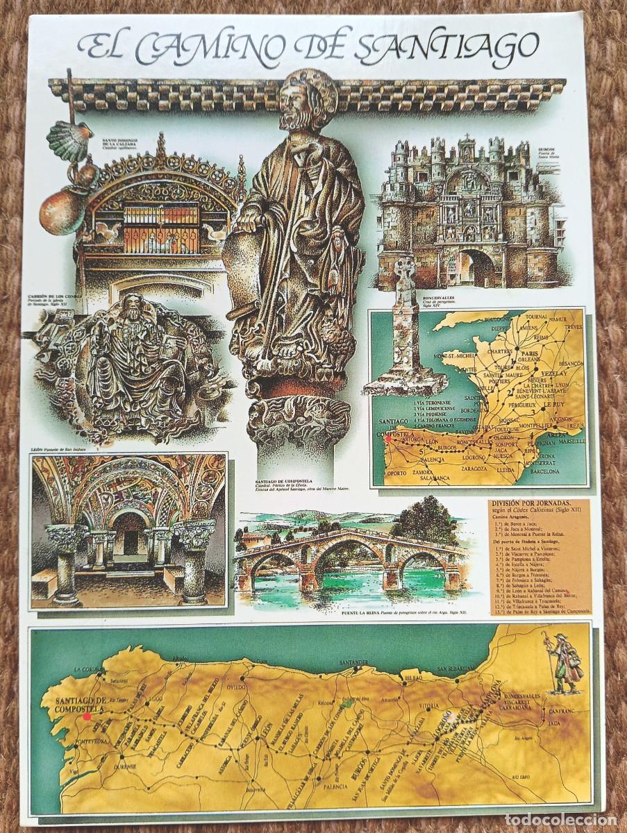 Postales: EL CAMINO DE SANTIAGO - ED. DOMINGUEZ