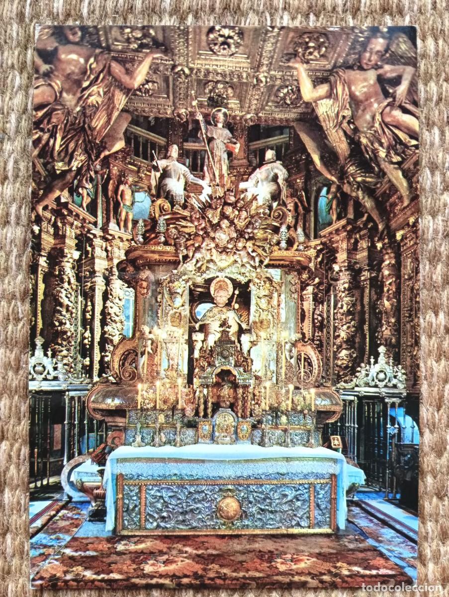 Postales: SANTIAGO DE COMPOSTELA - CATEDRAL - ALTAR MAYOR - ED. ALARDE