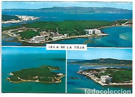 Postales: VISTAS AEREAS - AIR VIEWS.- ISLA DE LA TOJA / PONTEVEDRA